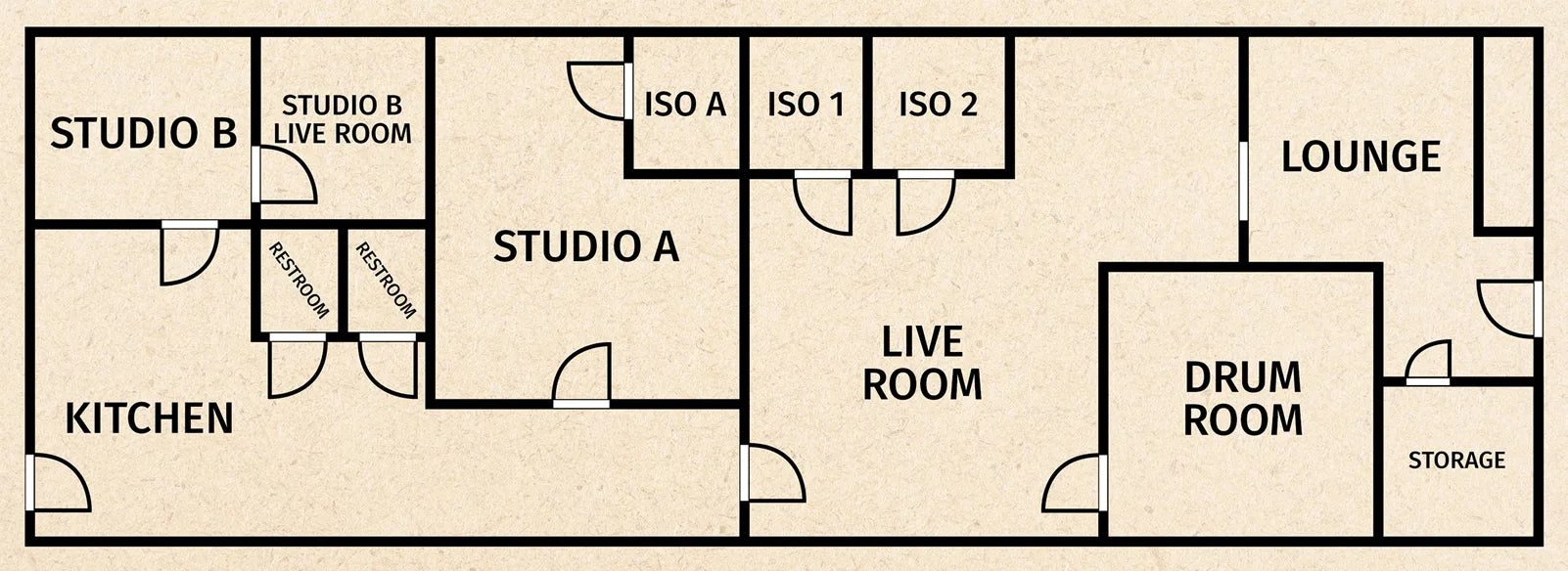Studio map