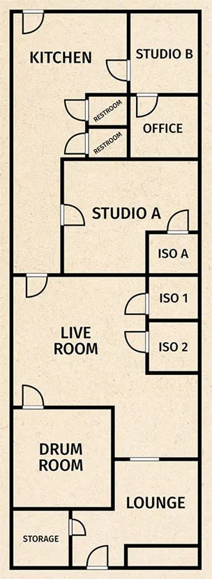 Studio map
